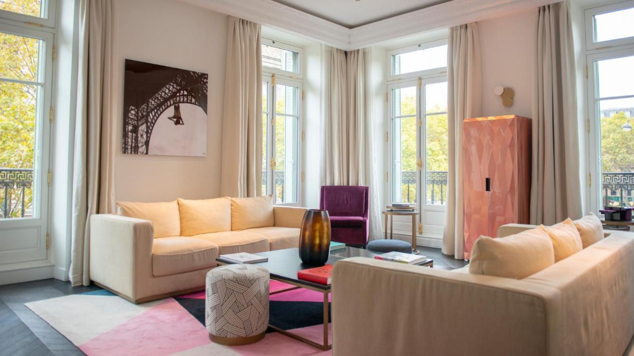 Fauchon L'Hotel Париж Екстер'єр фото Suite at the Mandarin Oriental Paris